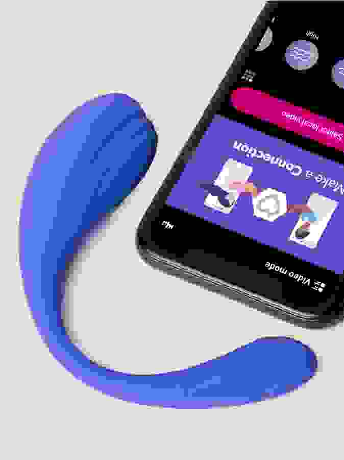 Connect App Controlled Wearable Vibrating Love Egg and Kegel Exerciser, Purple, hi-res